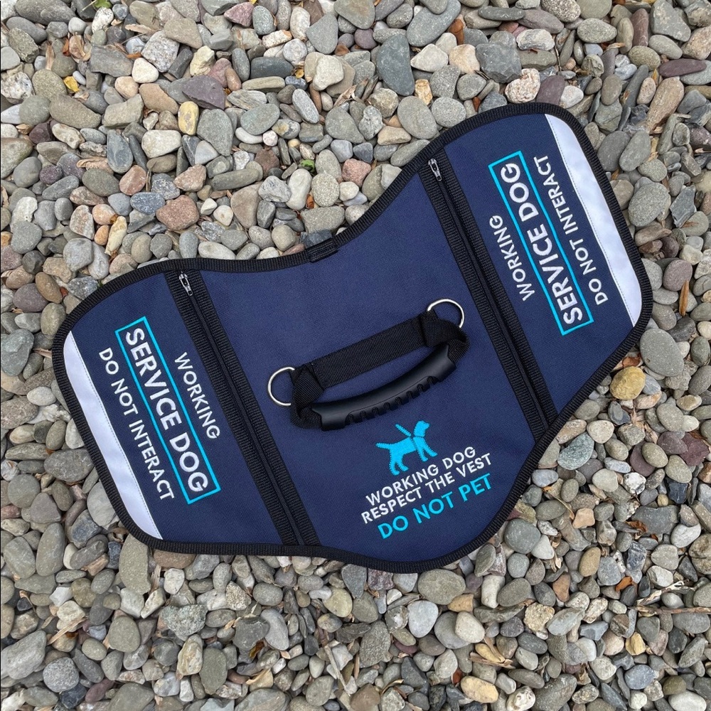 Service dog vest
